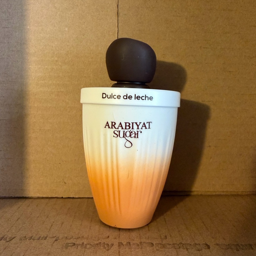 Arabiyat sugar .  Dolce de leche woman’s perfume